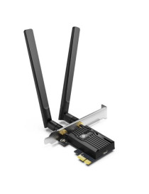 TP-LINK (Archer TX55E) AX3000 Dual Band Wi-Fi 6 PCI Express Adapter  Bluetooth 5.2  WPA3