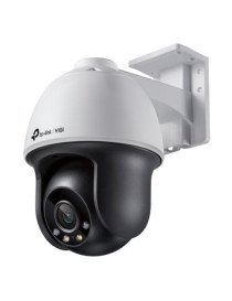 TP-LINK (VIGI C540 4MM) 4MP Outdoor Full-Colour Pan Tilt Network Camera w/ 4mm Lens  PoE  Spotlight LEDs  Human & Vehicle Classification  H.265+