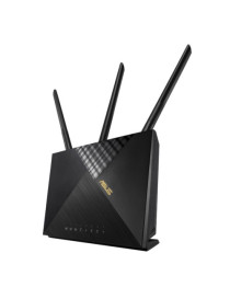 Asus (4G-AX56) Cat.6 300Mbps Dual Band AX1800 4G LTE Router  Wi-Fi 6  Captive Portal  AiProtection  4 LAN  SIM Slot