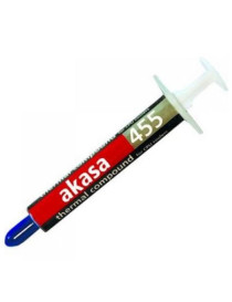 Akasa AK-455 Heat Paste  5g with Syringe  Hi-performance  Spreader Card  Retail