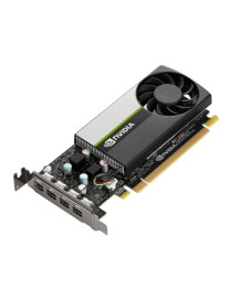 PNY T1000 Professional Graphics Card  8GB DDR6  896 Cores  4 miniDP 1.4 (4 x DP adapters)  Low Profile (Bracket Included)  Retail