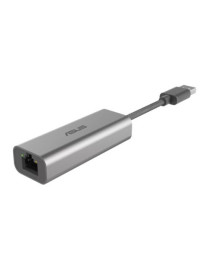 Asus (USB-C2500) USB-A 3.2 Gen1 to 2.5-Gigabit Base-T Ethernet Adapter  Braided Cable   Aluminium Casing
