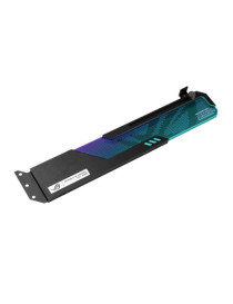 Asus ROG Wingwall Graphics Card Holder  Easily Adjustable  RGB Lighting  Aluminium Structure  Acrylic Plate  Universal GPU Support