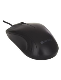 Sandberg (631-01) USB Mouse  1200 DPI  3 Buttons  Black  5 Year Warranty