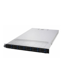 Asus (RS700-E10-RS12U) 1U Rack High Performance Cache Barebone Server  Intel C621A  Dual Socket 4189  32 DDR4  12 NVMe  1600W PSU