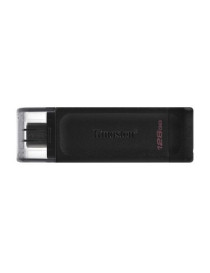 Kingston 128GB DataTraveler 70 USB 3.2 Gen1 Type-C Memory Pen  Cap