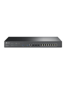 TP-LINK (ER8411) Omada VPN Router with 10G Ports  Omada SDN  2x 10GE SFP+  Up to 10 WAN  Abundant Security Features