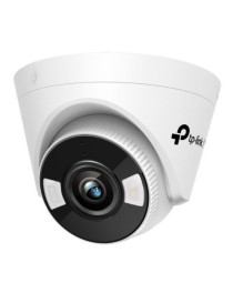 TP-LINK (VIGI C440 2.8MM) 4MP Full Colour Turret Network Camera w/ 2.8mm Lens  PoE  Spotlight LEDs  Smart Detection  Two-Way Audio  H.265+