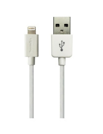 Sandberg Apple Approved Lightning Cable  1 Metre  White  5 Year Warranty