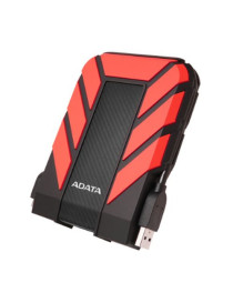 ADATA 1TB HD710 Pro Rugged External Hard Drive  2.5“  USB 3.1  IP68 Water/Dust Proof  Shock Proof  Red