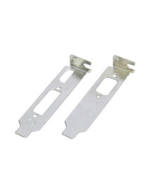 Palit Low Profile Graphics Card Brackets (x2)  1 for VGA  1 for HDMI & DVI