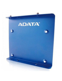 Adata SSD Mounting Kit  Frame to Fit 2.5“ SSD or HDD into a 3.5“ Drive Bay  Blue Metal