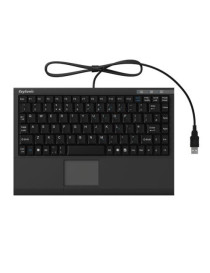 Keysonic ACK-540U+ Wired Mini Keyboard  USB  Built-in Touchpad  UK Layout