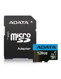 ADATA 128GB Premier Micro SDXC Card with SD Adapter  UHS-I Class 10 with A1 App Performance