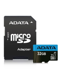 ADATA 32GB Premier Micro SD Card with SD Adapter  UHS-I Class 10 with A1 App Performance