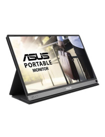 Asus 15.6“ Portable IPS Monitor (MB16AP)  1920 x 1080  USB-C (USB-A adapter)  USB-powered  Ultra-slim  Auto-rotatable  Smart Case Stand
