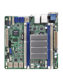 Asrock Rack C2550D4I Server Board  Integrated CPU  Mini ITX  Dual GB LAN  Serial Port  IPMI LAN