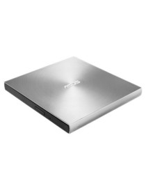 Asus (ZenDrive U7M) External Slimline DVD Re-Writer  USB  8x  Silver  M-Disc Support  Cyberlink Power2Go 8