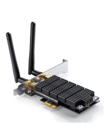 TP-LINK (Archer T6E) AC1300 (400+867) Wireless Dual Band PCI Express Adapter  2 Antennas
