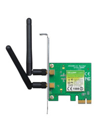 TP-LINK (TL-WN881ND) 300Mbps Wireless N PCI Express Adapter  2 Detachable Antennas  Low Profile Bracket