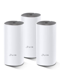 TP-LINK (DECO E4) Whole-Home Mesh Wi-Fi System  3 Pack  Dual Band AC1200  2 x LAN on each Unit