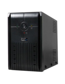 Powercool 1200VA Smart UPS  720W  LED Display  3 x UK Plug  2 x RJ45  3 x IEC  USB