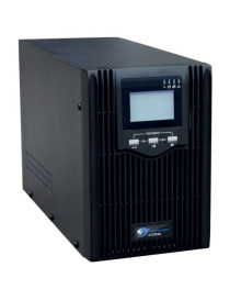 Powercool 2000VA Smart UPS  1600W  LCD Display  2 x UK Plug  2 x RJ45  3 x IEC  USB