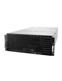 Asus (ESC8000 G4) 4U High-Density GPU Barebone Server  Intel C621  Dual Socket 3647  Supports 8 GPUs  Dual GB LAN  8 Bay Hot-Swap  2+1 1600W Platinum PSU