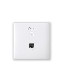 TP-LINK (EAP230-WALL) Omada AC1200 Wireless Wall Mount GB Access Point  Dual Band  PoE  MU-MIMO  Free Software