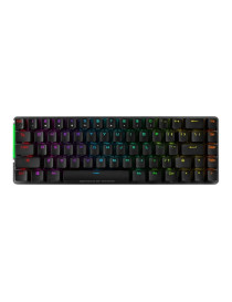 Asus ROG FALCHION Compact 65% Mechanical RGB Gaming Keyboard  Wireless/USB  Cherry MX Red Switches  Per-key RGB Lighting  Touch Panel  450-hour Battery Life