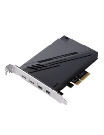 Asus ThunderboltEX 4 Card  PCI Express  2 x Thunderbolt 4 (USB-C)  2 x Mini DisplayPort In  TBT Header  USB 2.0 Header