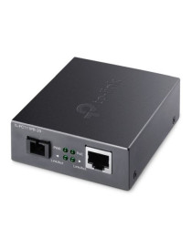 TP-LINK (TL-FC111PB-20) 10/100 Mbps WDM Media Converter with 1-Port PoE  up to 20km  802.3u 10/100Base-TX  100Base-FX  Single-Mode  Half-Duplex/Full-Duplex