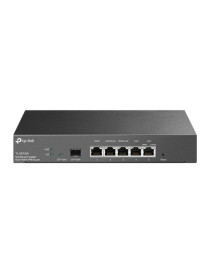 TP-LINK (TL-ER7206) SafeStream Gigabit Multi-WAN VPN Router  Omada SDN  5x GB LAN  Up to 4x WAN  SFP Port  Abundant Security Features