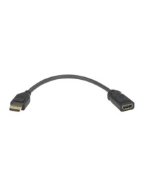 Jedel DisplayPort Male to HDMI Female Converter Cable  Black